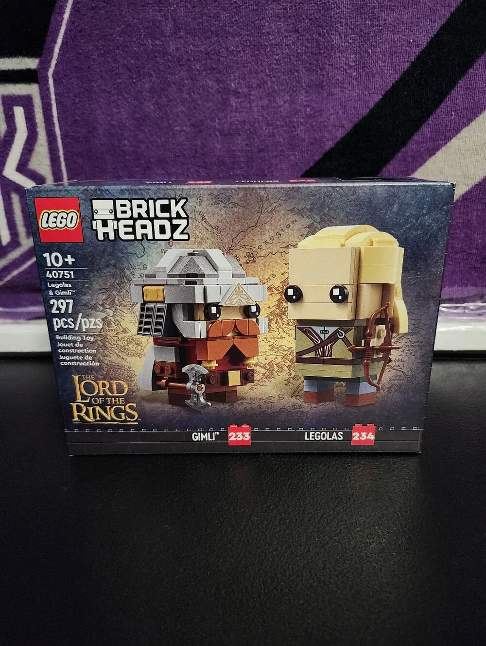 Lego Brickheadz The Lord Of The Rings (Gimli & Legolas) #40751 @2024